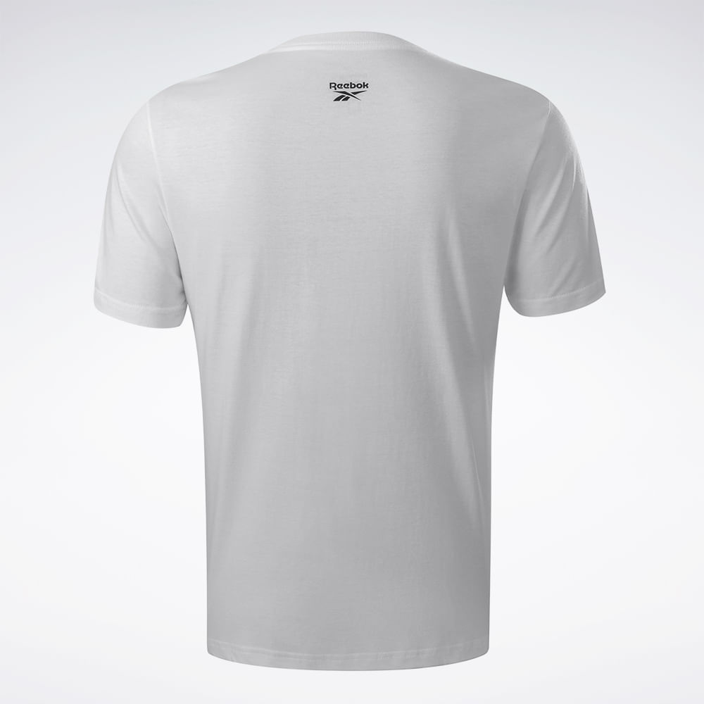 Camiseta Reebok Big  Star Crest Masculina – branco – foto 2