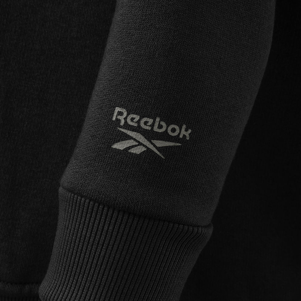Blusa Reebok Big Vector Com Capuz Feminina – preto – foto 3