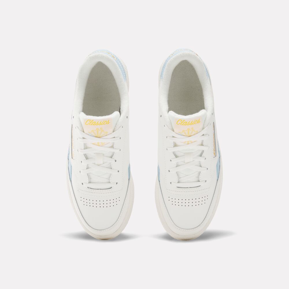 Tênis Reebok Club C Revenge Feminino – branco – foto 5