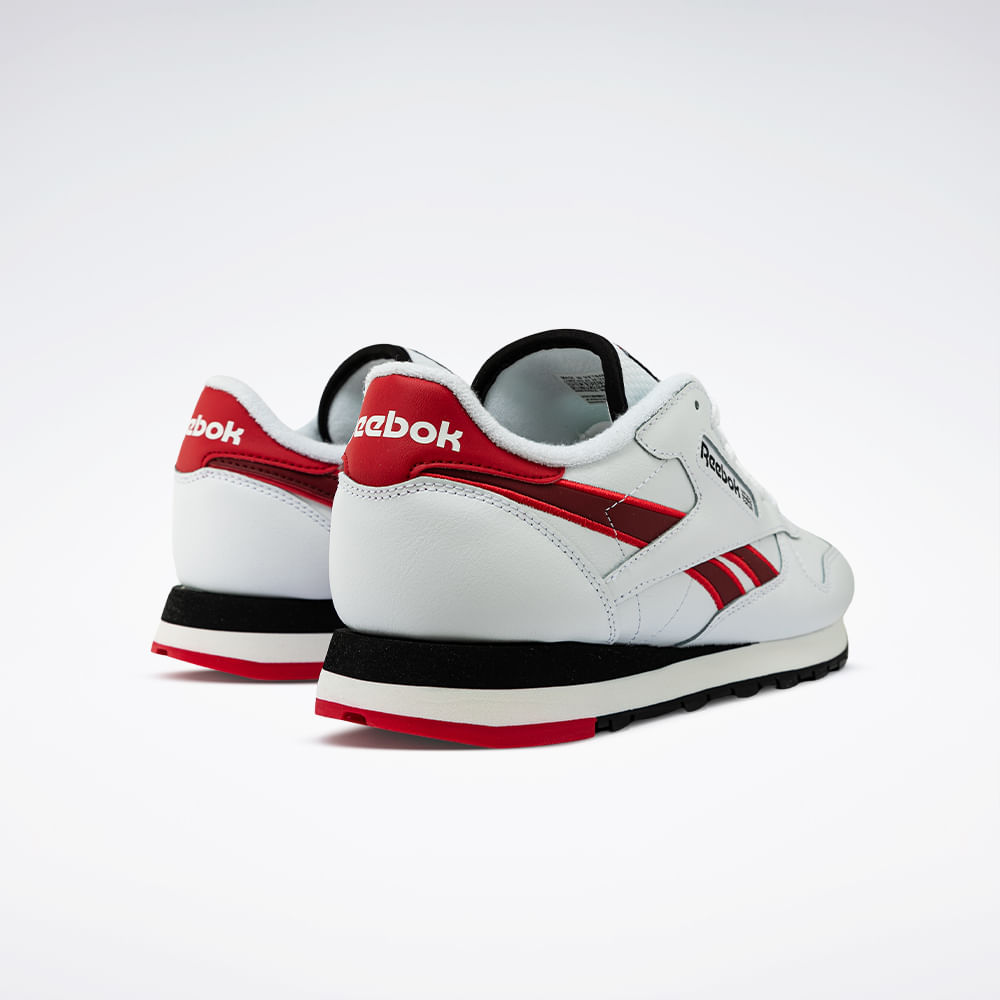 Tênis Reebok Classic Leather Masculino – branco – foto 3