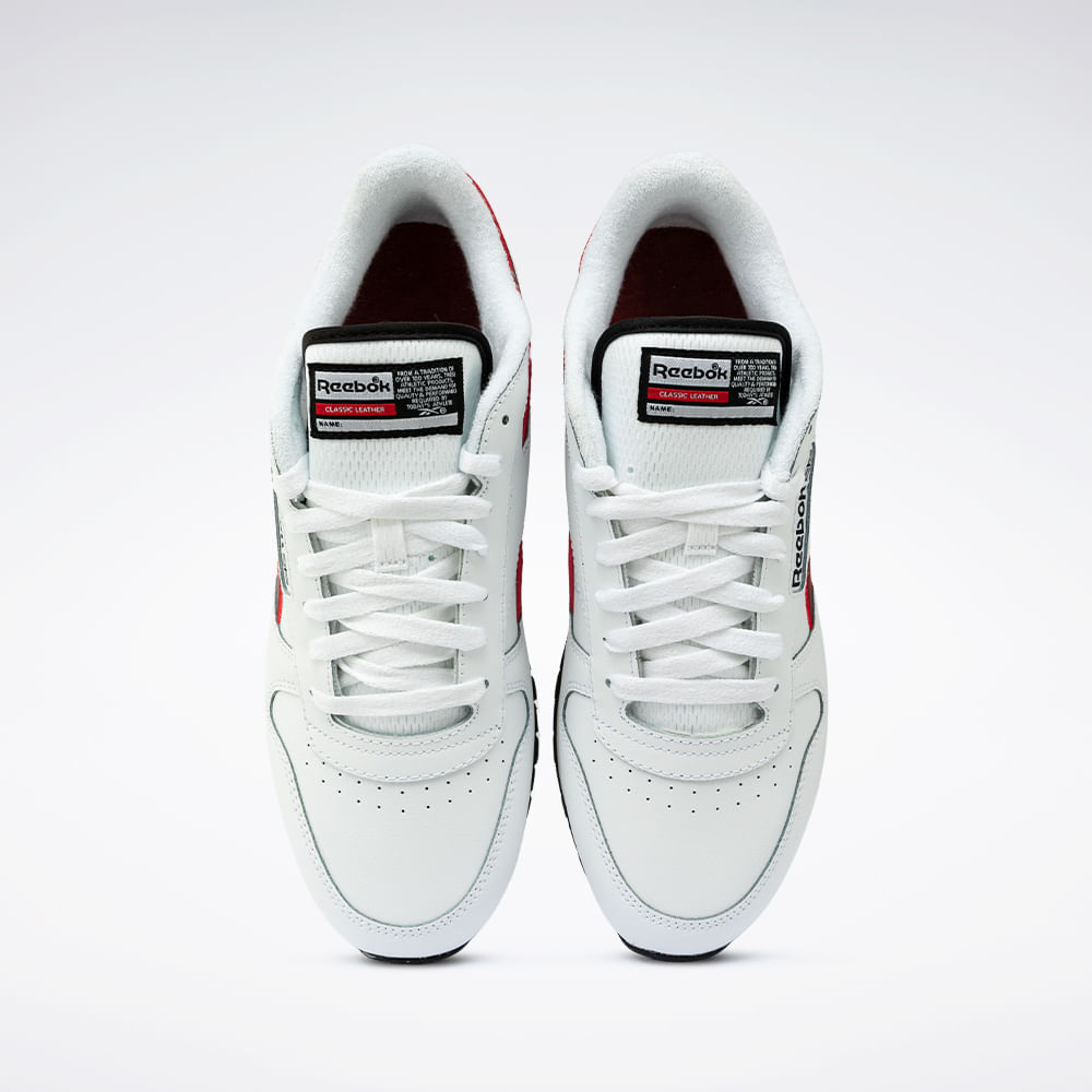 Tênis Reebok Classic Leather Masculino – branco – foto 5