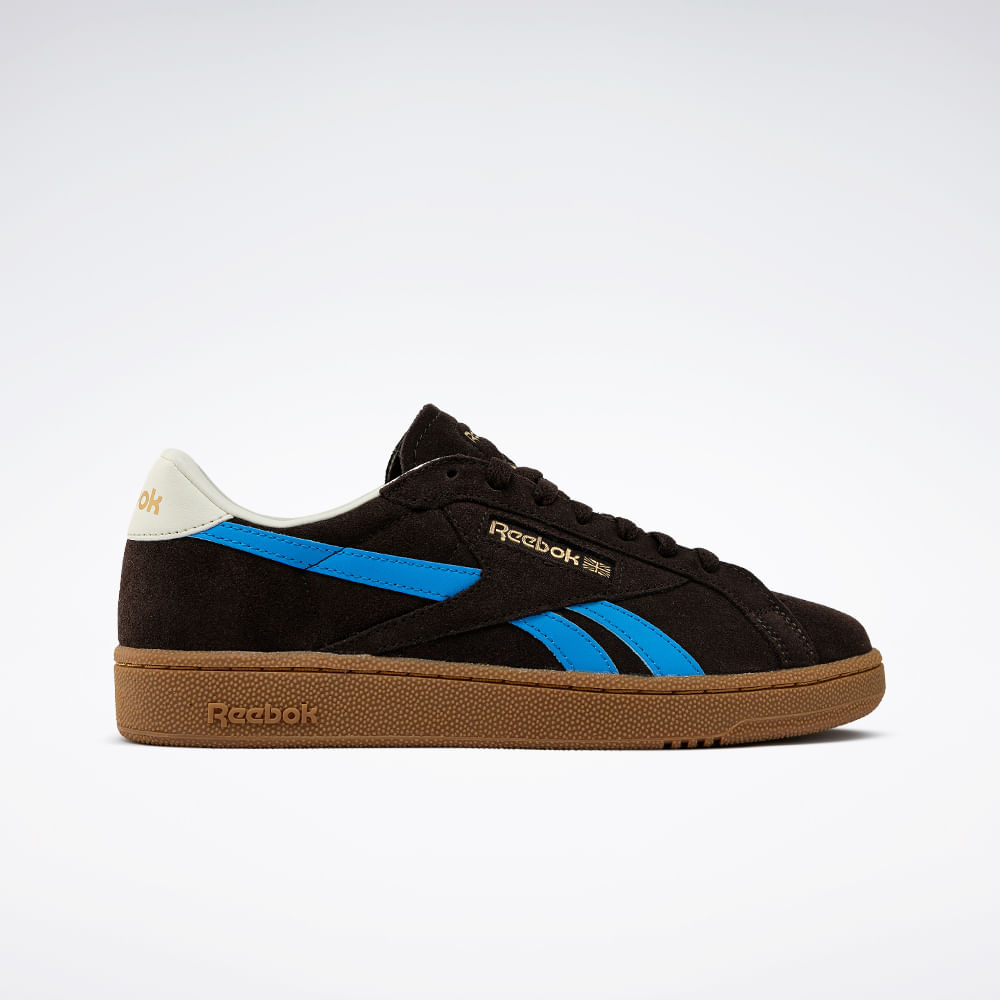 Tênis Reebok Club C Grounds UK Masculino – marrom – foto 1