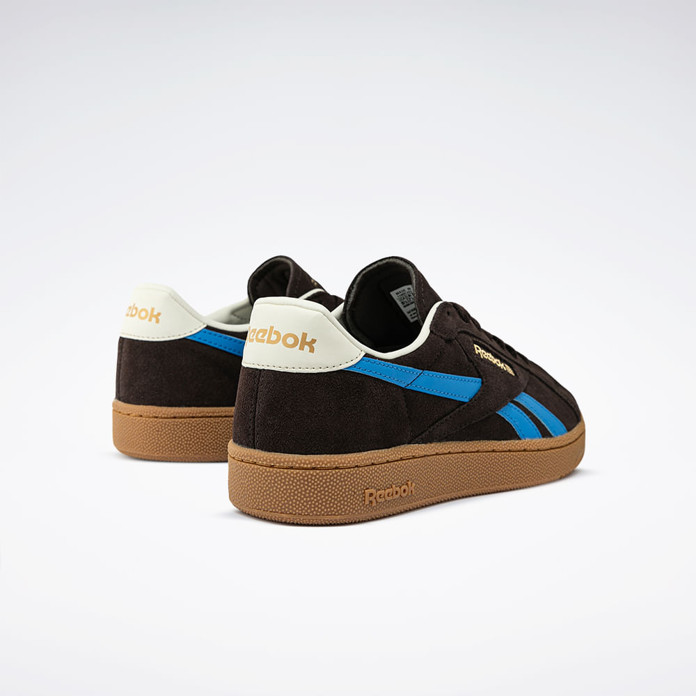 Tênis Reebok Club C Grounds UK Masculino – marrom – foto 3
