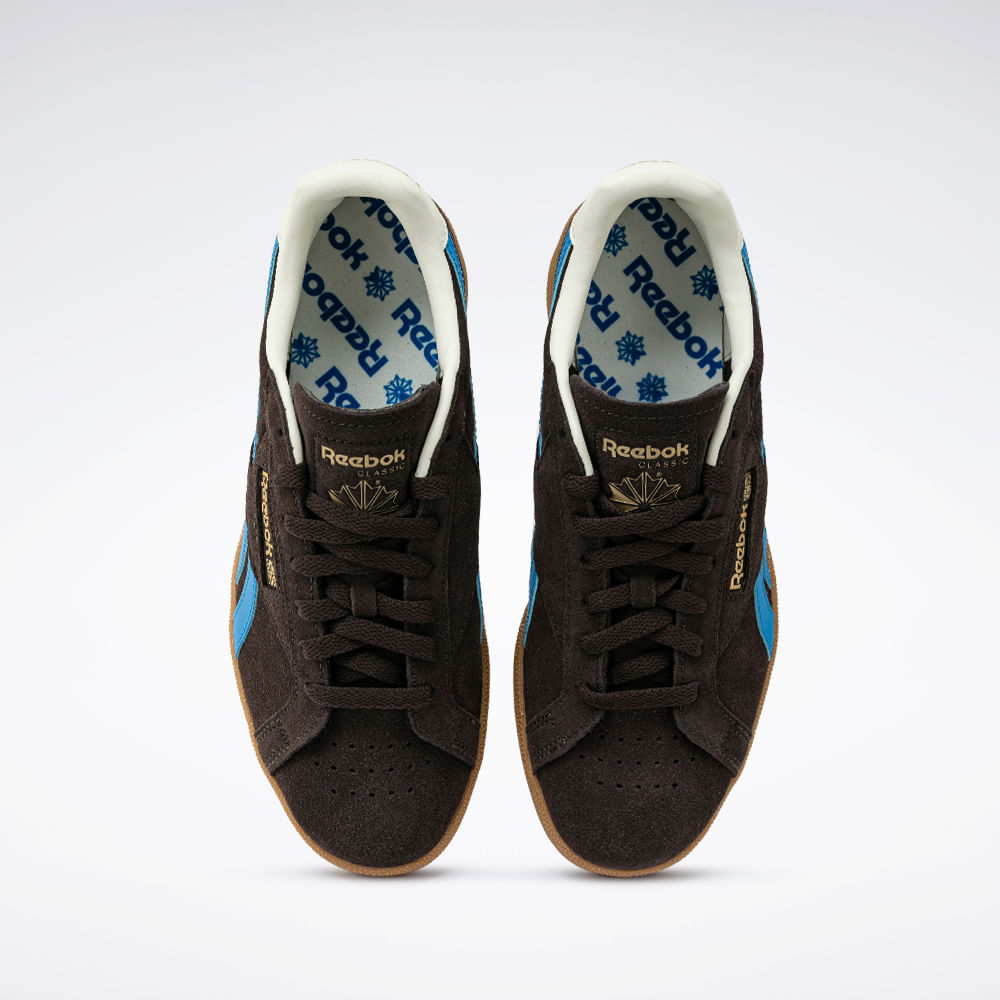 Tênis Reebok Club C Grounds UK Masculino – marrom – foto 5