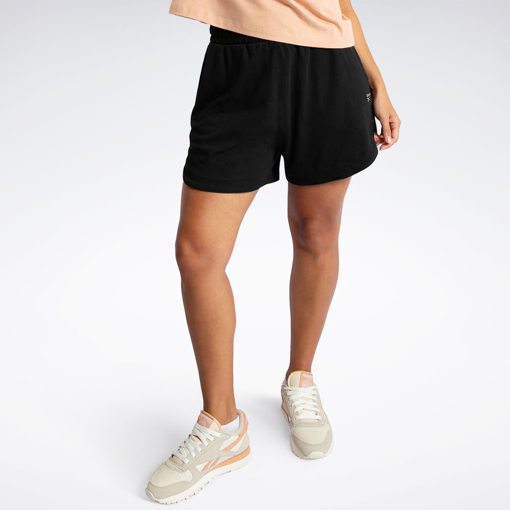 Short Reebok Logo Feminino – preto – foto 1