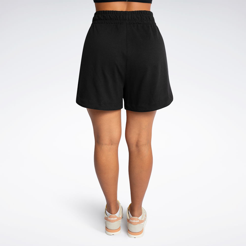 Short Reebok Logo Feminino – preto – foto 2
