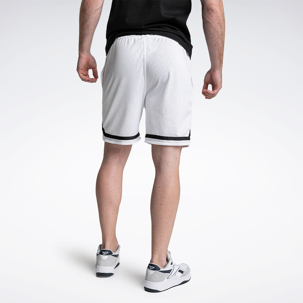 Short Reebok Hoopwear Transition Masculino – branco – foto 2