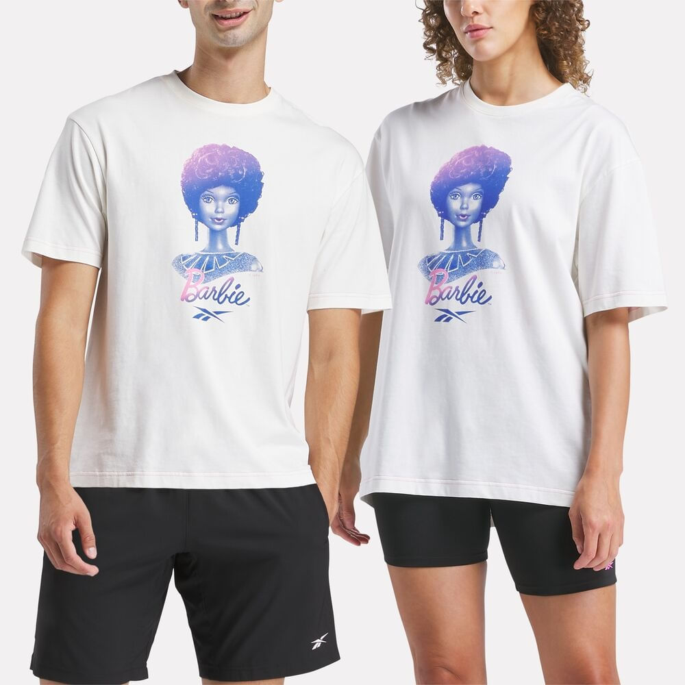VERSUSバービー Camiseta Reebok Barbie Graphic Unissex | Reebok