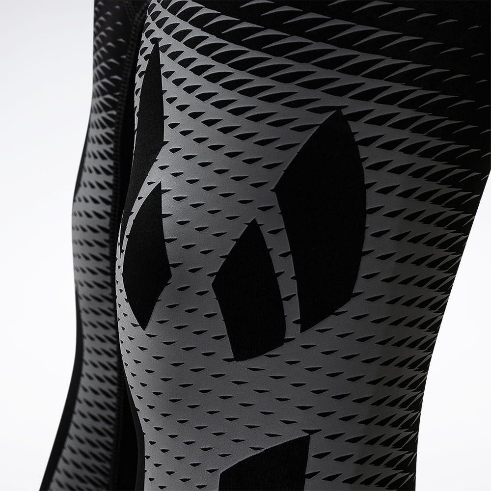 Legging Reebok Ers Perform Masculina – preto – foto 2
