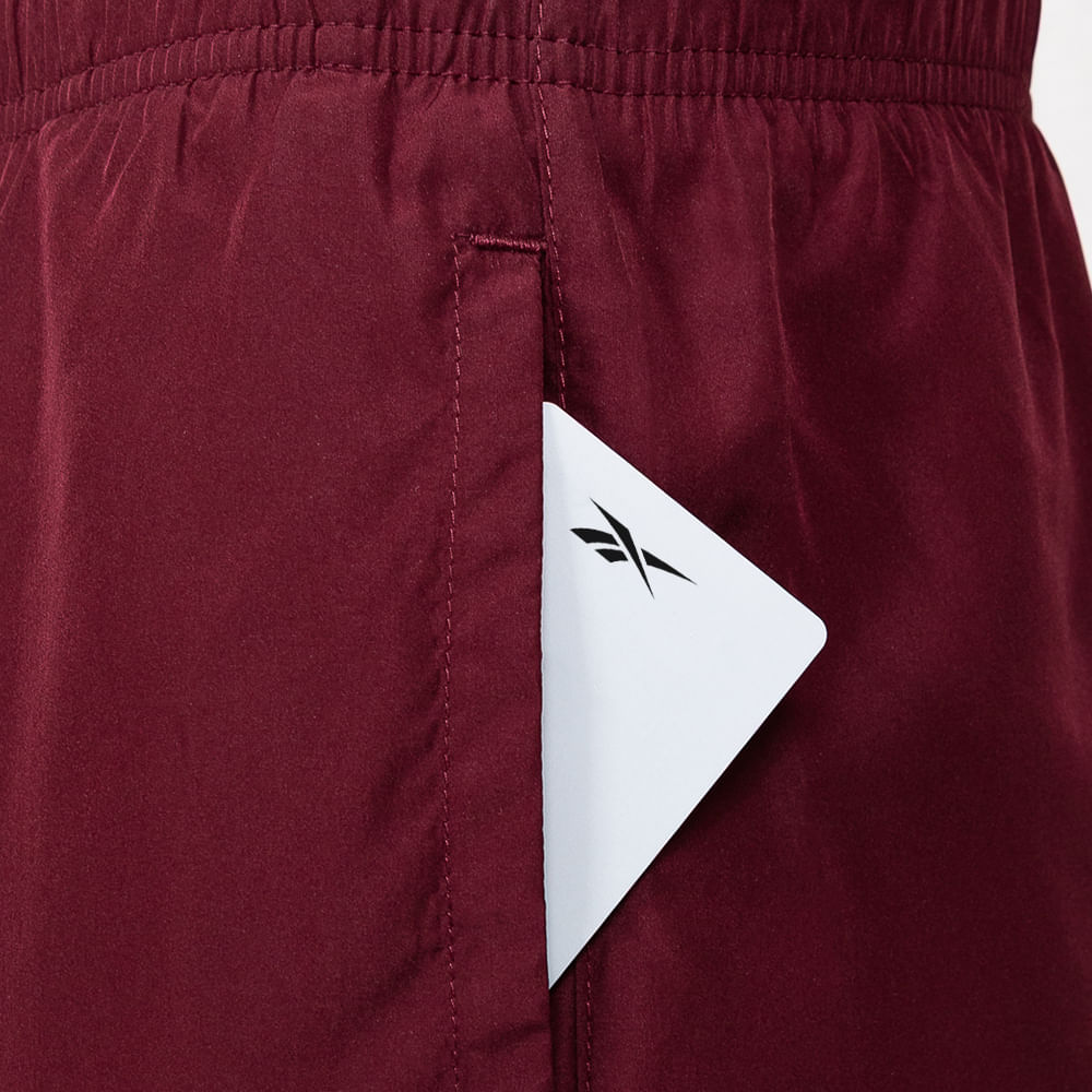 Short Reebok Dynamic 9 Masculino – Vinho – foto 2