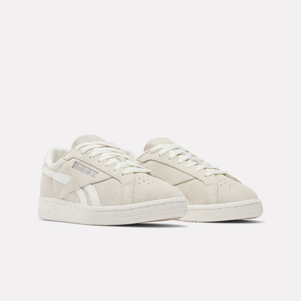 Tênis Reebok Club C Grounds UK Feminino – bege – foto 2