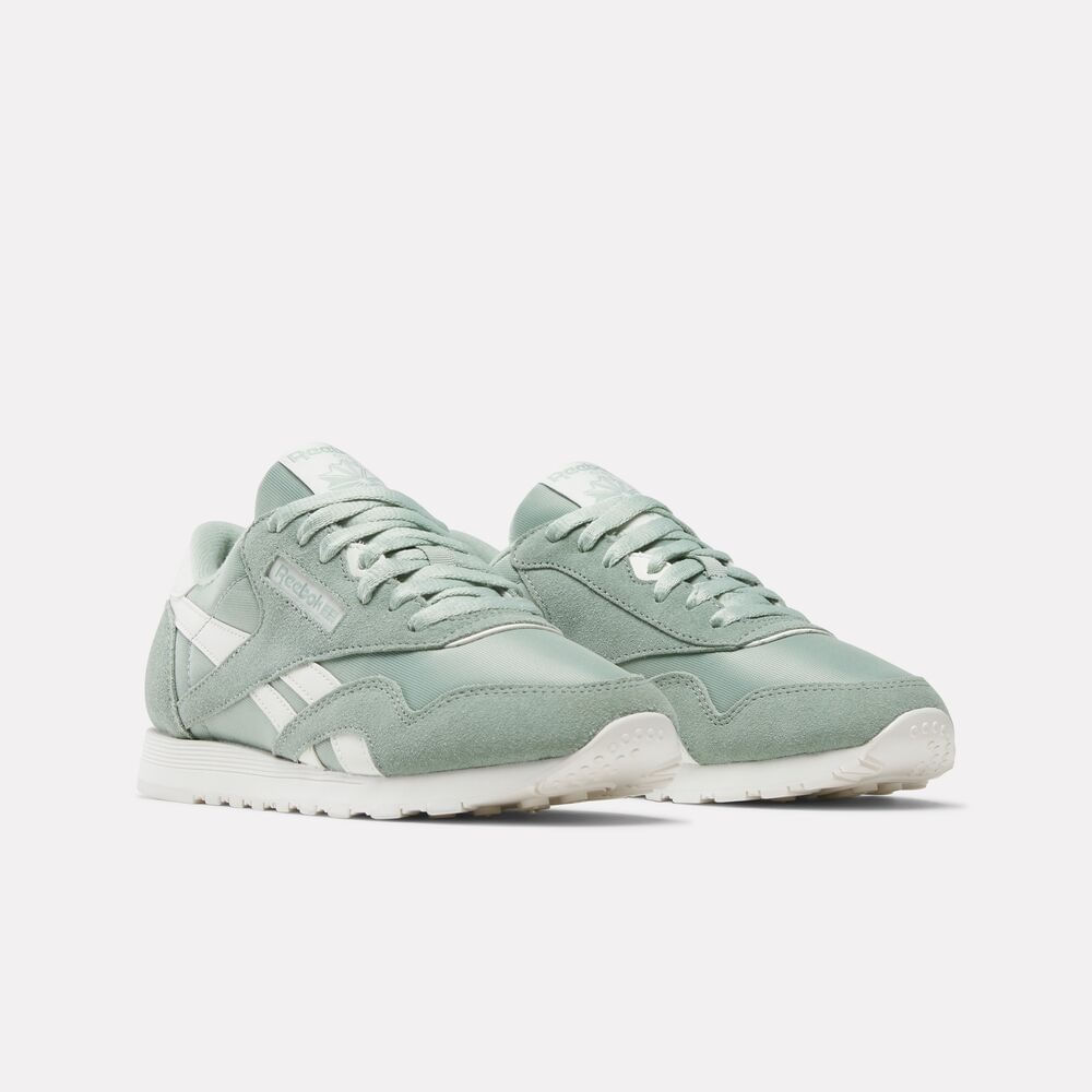 Tênis Reebok CL Nylon Feminino – verde – foto 2