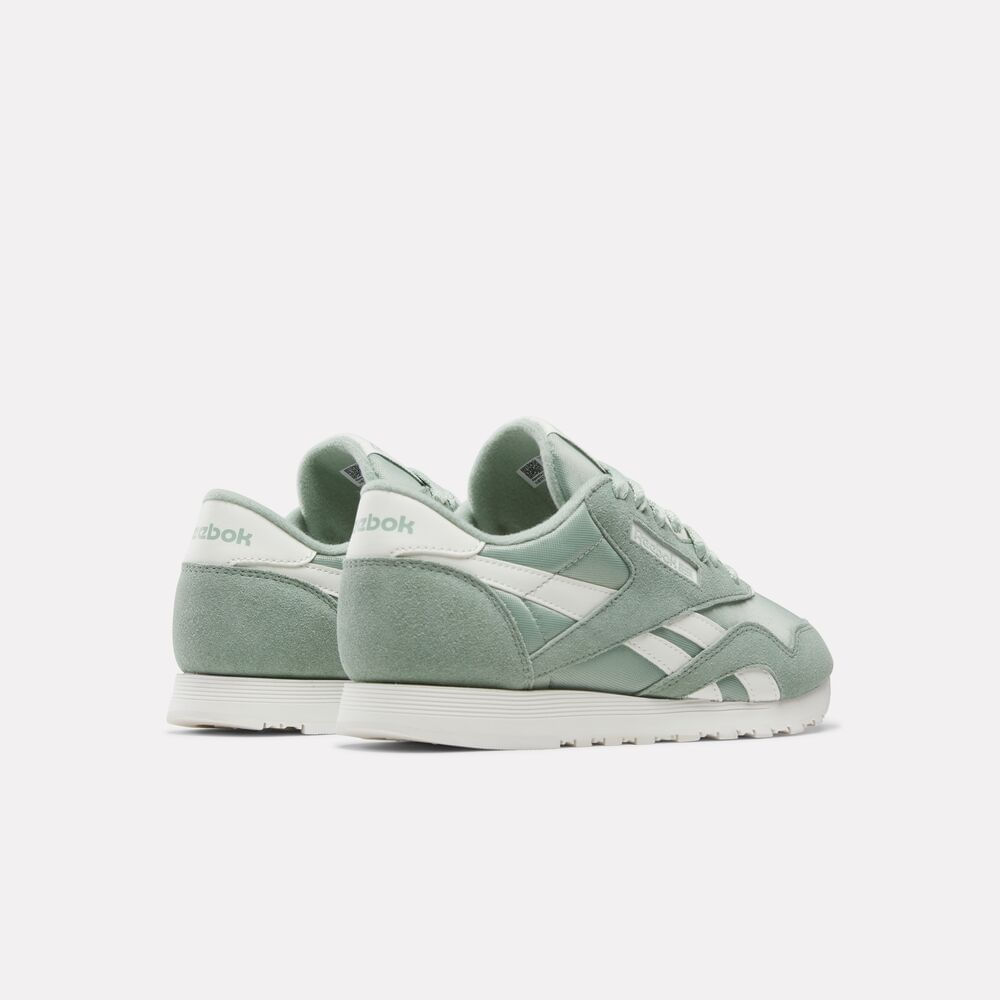 Tênis Reebok CL Nylon Feminino – verde – foto 3