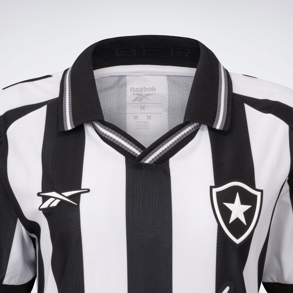 Camisa Reebok Home Botafogo Feminina 25/26 – preto e branco – foto 2