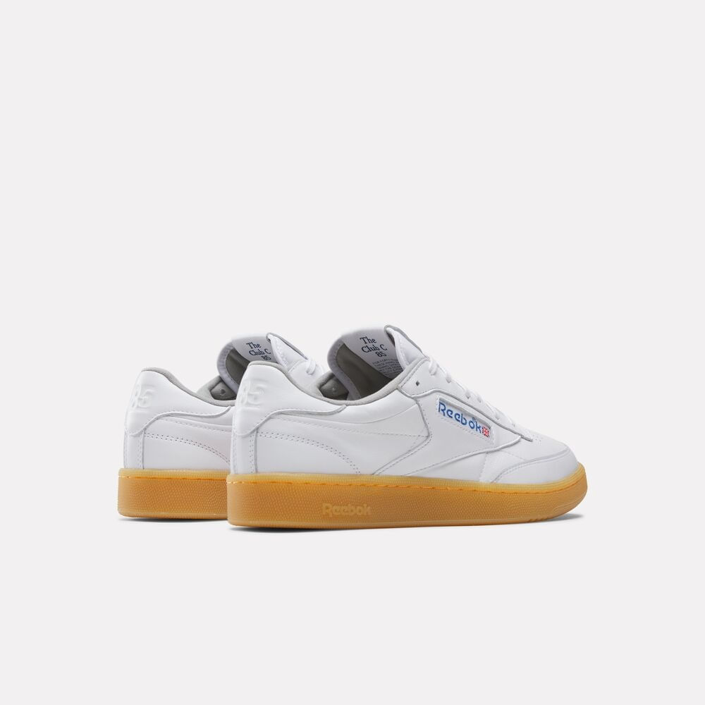 Tênis Reebok Club C 85 40TH Anniversary Unissex – branco – foto 3