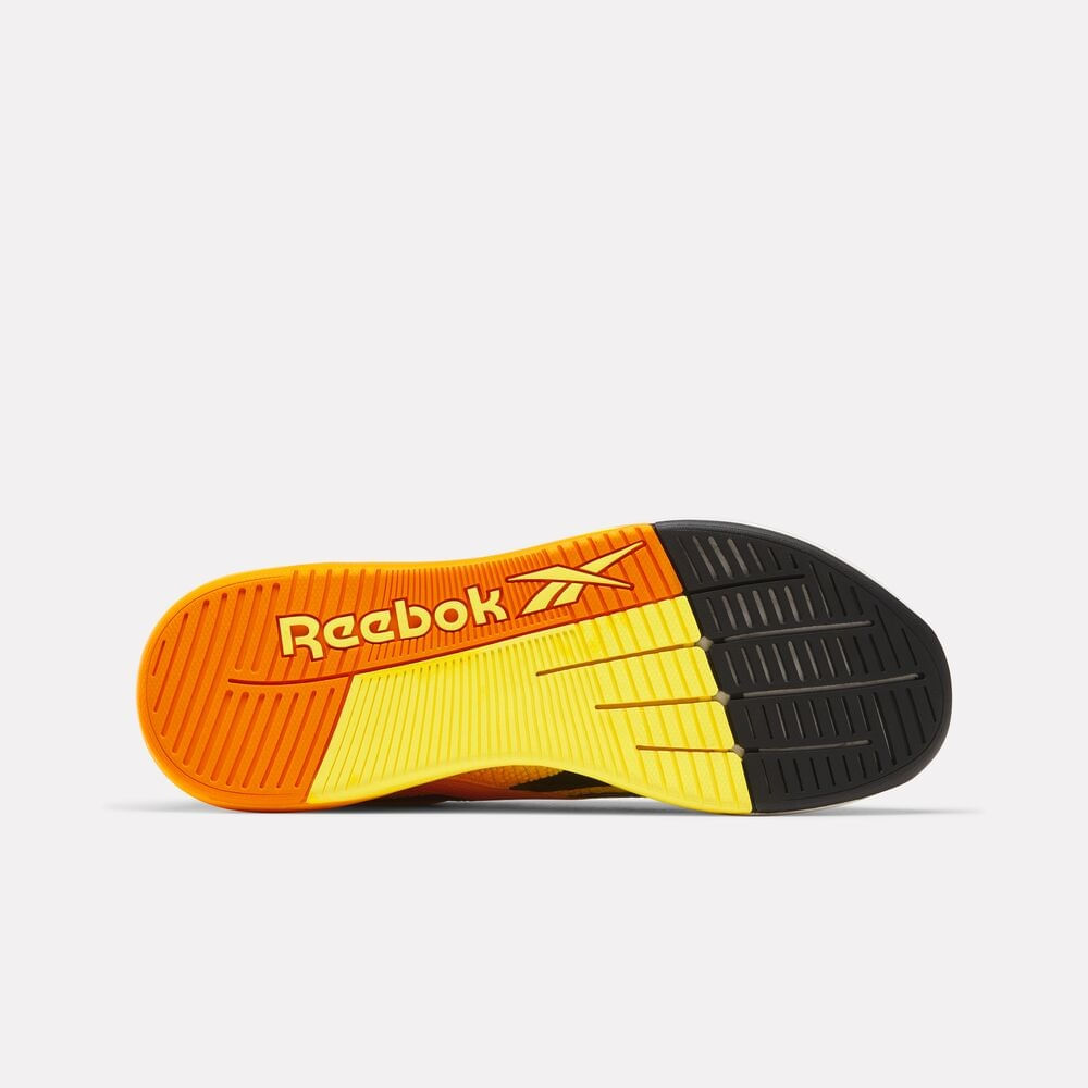 Tênis Reebok Nano X5 Masculino – amarelo – foto 4