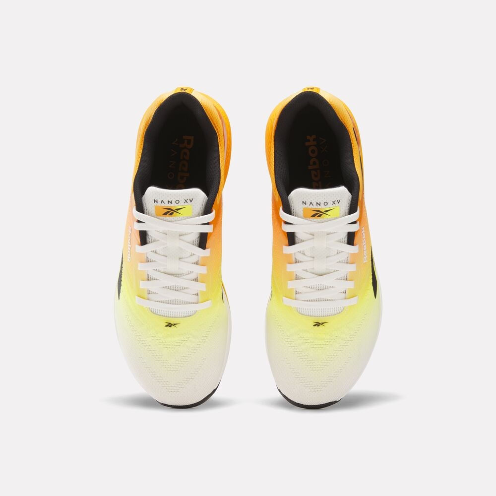 Tênis Reebok Nano X5 Masculino – amarelo – foto 5