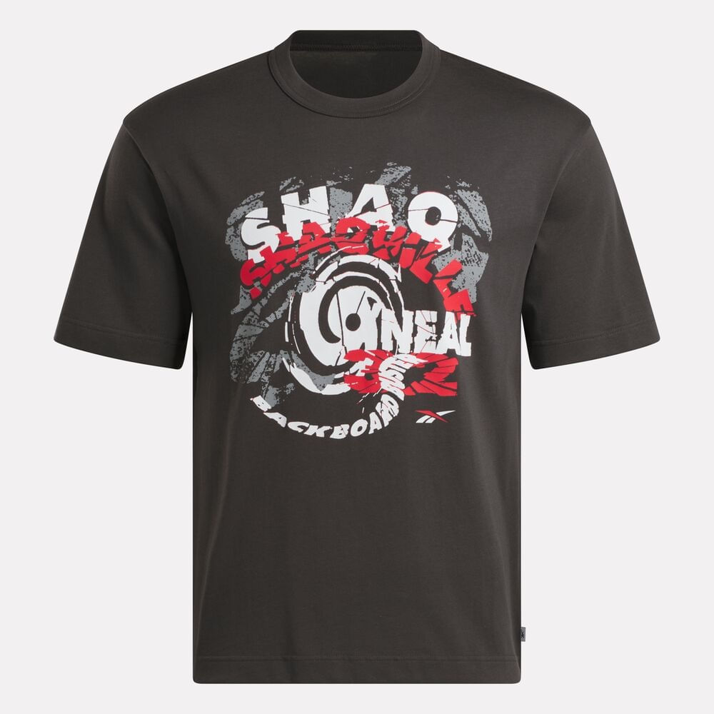 Camiseta Reebok GS HS Shaq Spiral Masculina – preto – foto 2