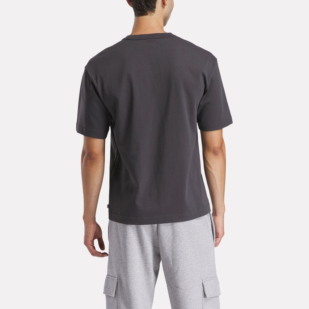 Camiseta Reebok GS HS Shaq Spiral Masculina – preto – foto 5