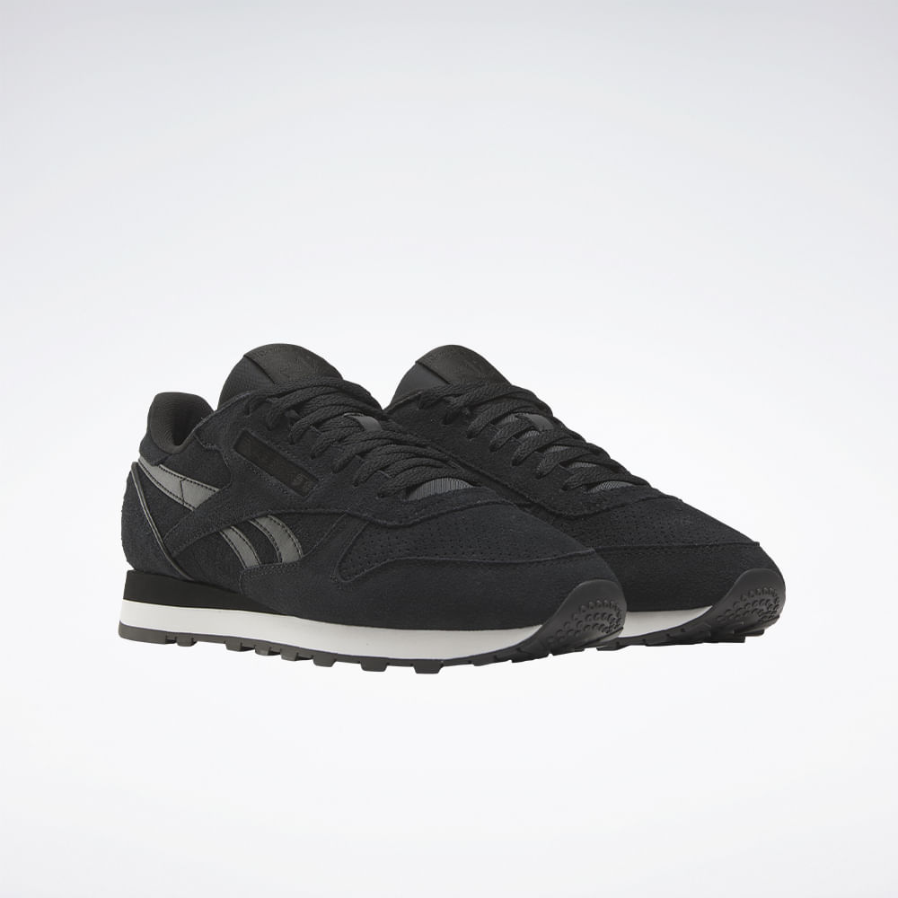 Tênis Reebok Classic Leather Masculino – preto – foto 2