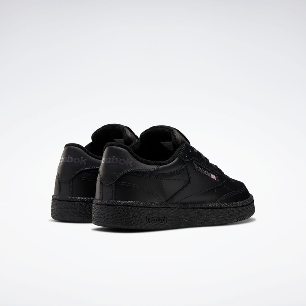 Tênis Reebok Club C 85 Unissex – preto – foto 3