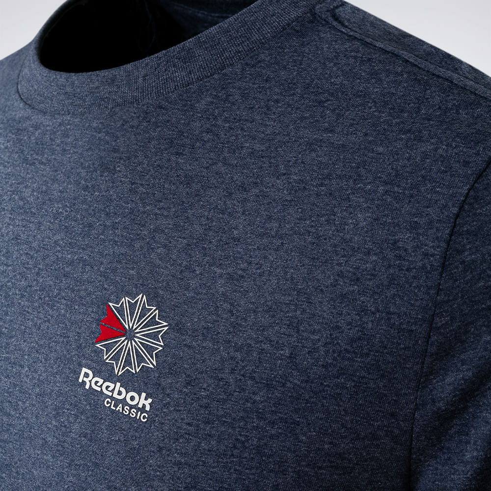 Camiseta Reebok Small Star Crest Masculina – azul – foto 2