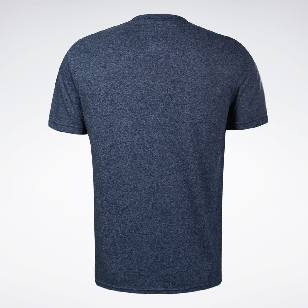 Camiseta Reebok Small Star Crest Masculina – azul – foto 3