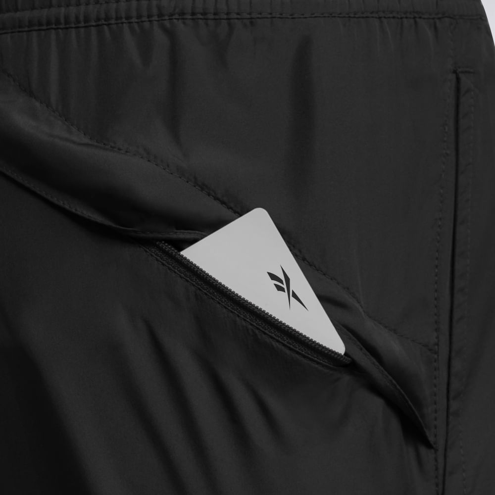 Short Reebok Agile 5 Masculino – preto – foto 2