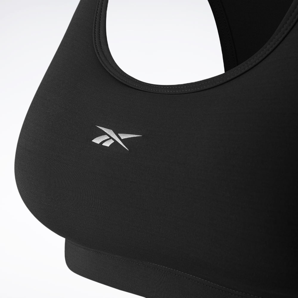 Top Reebok Nadador com Bojo Feminino – preto – foto 2