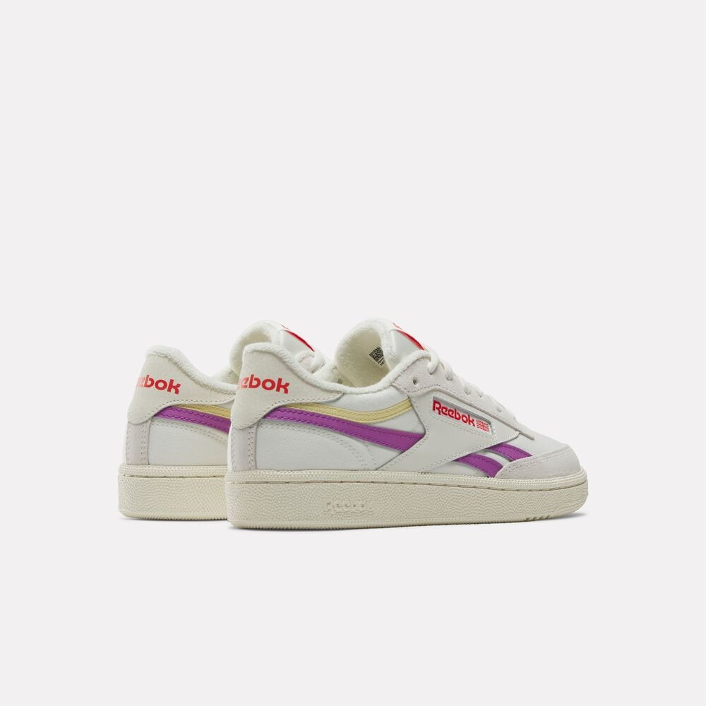 Tênis Reebok Club C Revenge Feminino – branco – foto 3