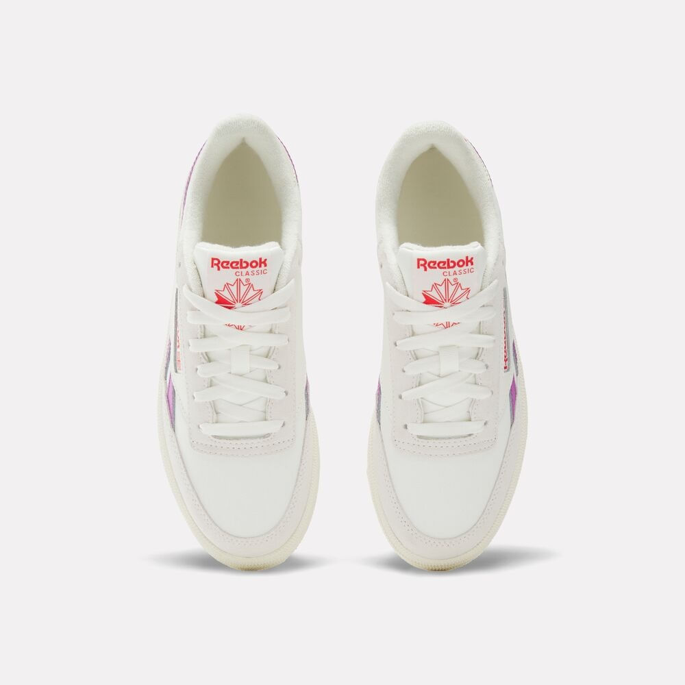 Tênis Reebok Club C Revenge Feminino – branco – foto 5