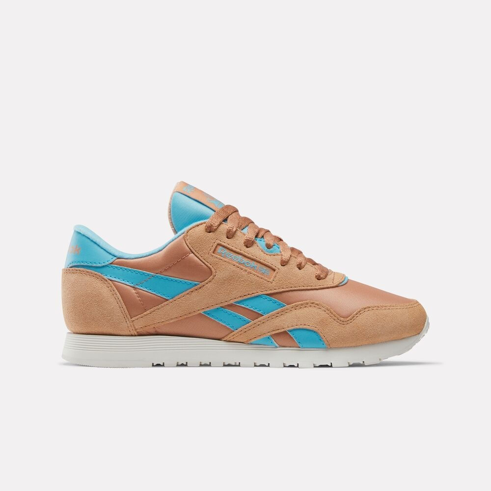 Tênis Reebok CL Nylon Feminino – marrom – foto 1