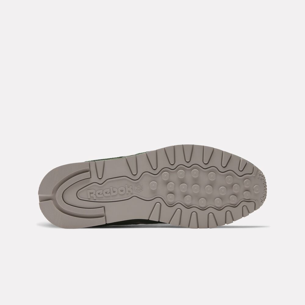 Tênis Reebok Classic Leather Masculino – verde – foto 4