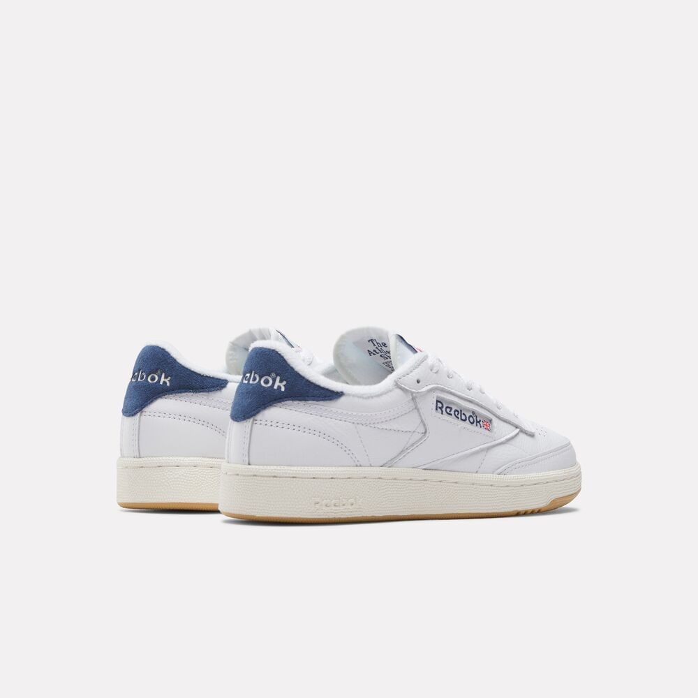 Tênis Reebok Club C Vintage Feminino – Off White – foto 3