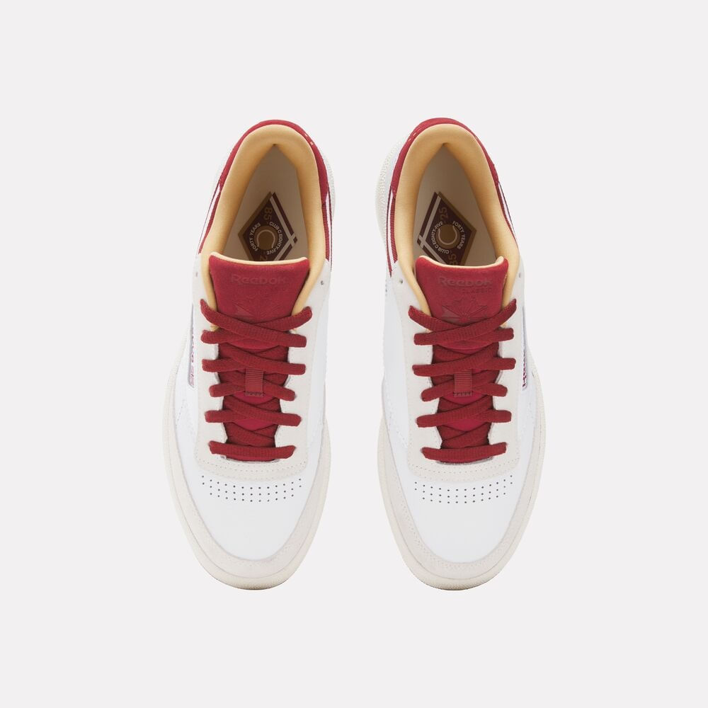 Tênis Reebok Club C 85 Unissex – branco – foto 5