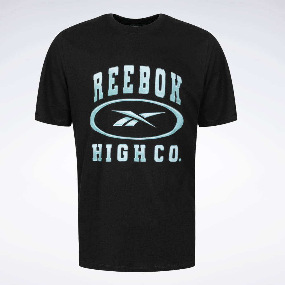 Camiseta Reebok X High Unissex – preto – foto 1