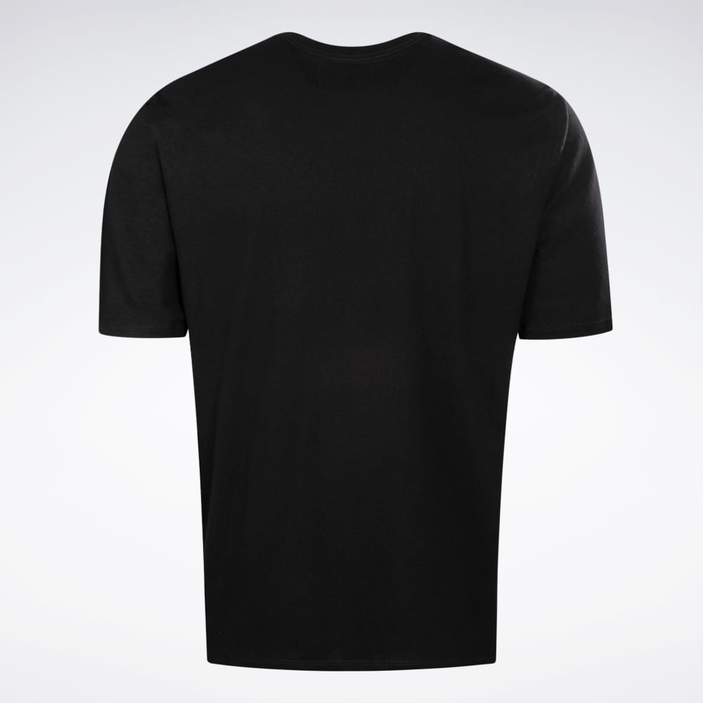 Camiseta Reebok X High Unissex – preto – foto 3