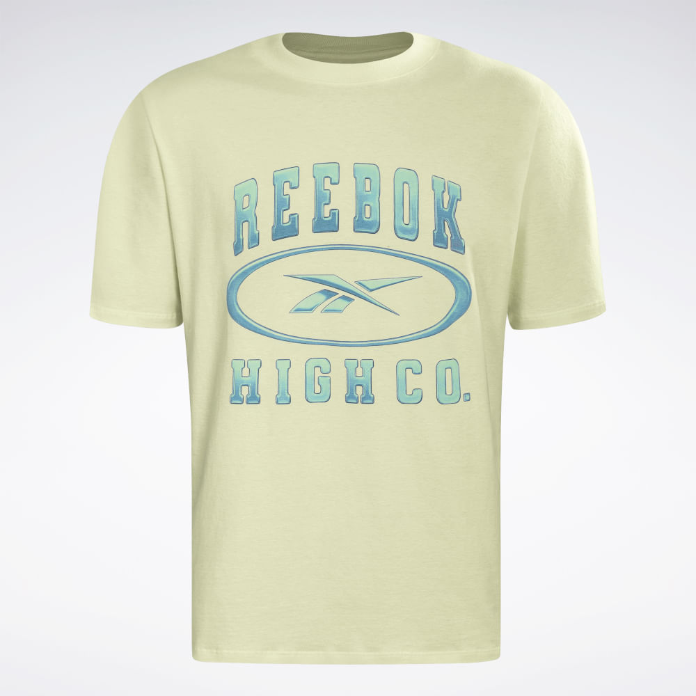 Camiseta Reebok X High Unissex – Verde Claro – foto 1
