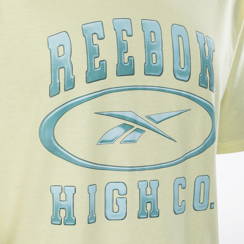 Camiseta Reebok X High Unissex – Verde Claro – foto 2