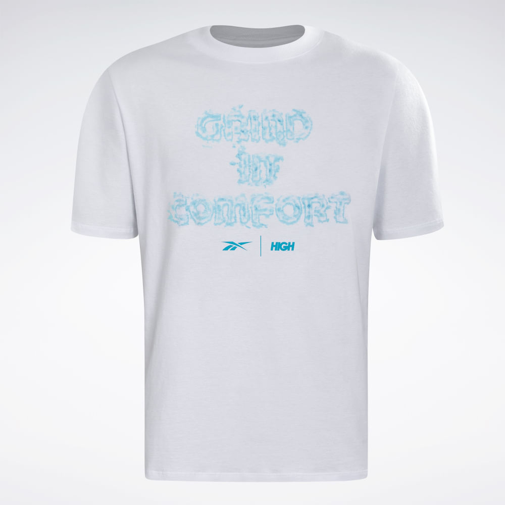 Camiseta Reebok X High Grind Unissex – branco – foto 1