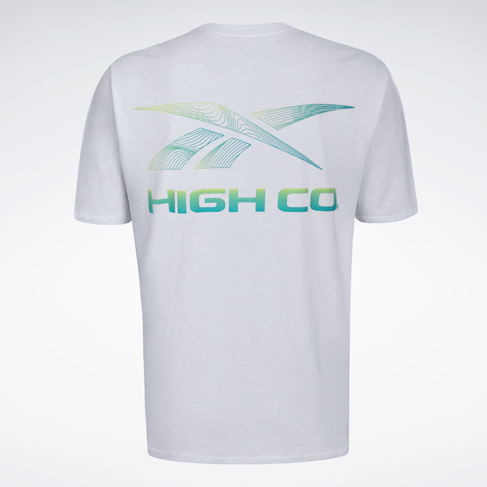 Camiseta Reebok X High Gradient Unissex – branco – foto 2