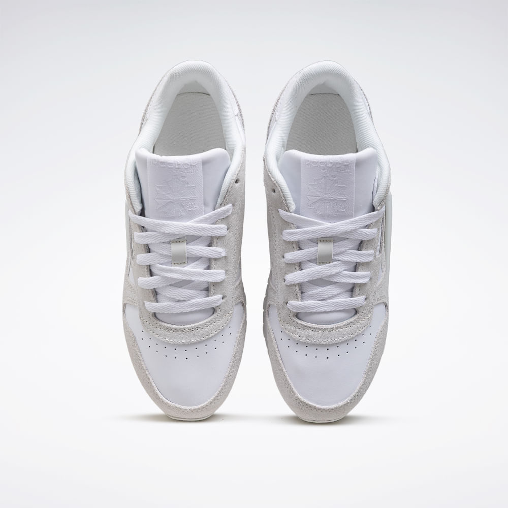 Tênis Reebok Classic Leather Feminino – branco – foto 5