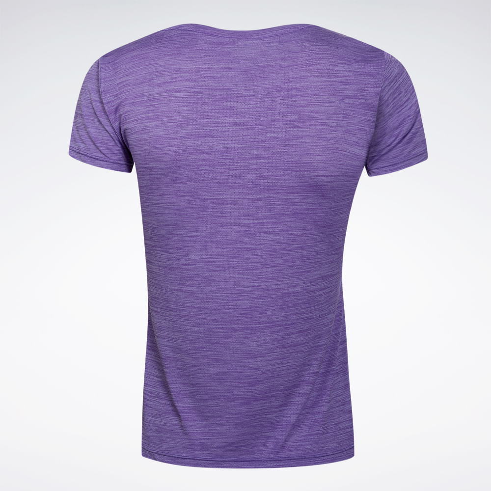 Camiseta Reebok Race Feminina – roxo – foto 3