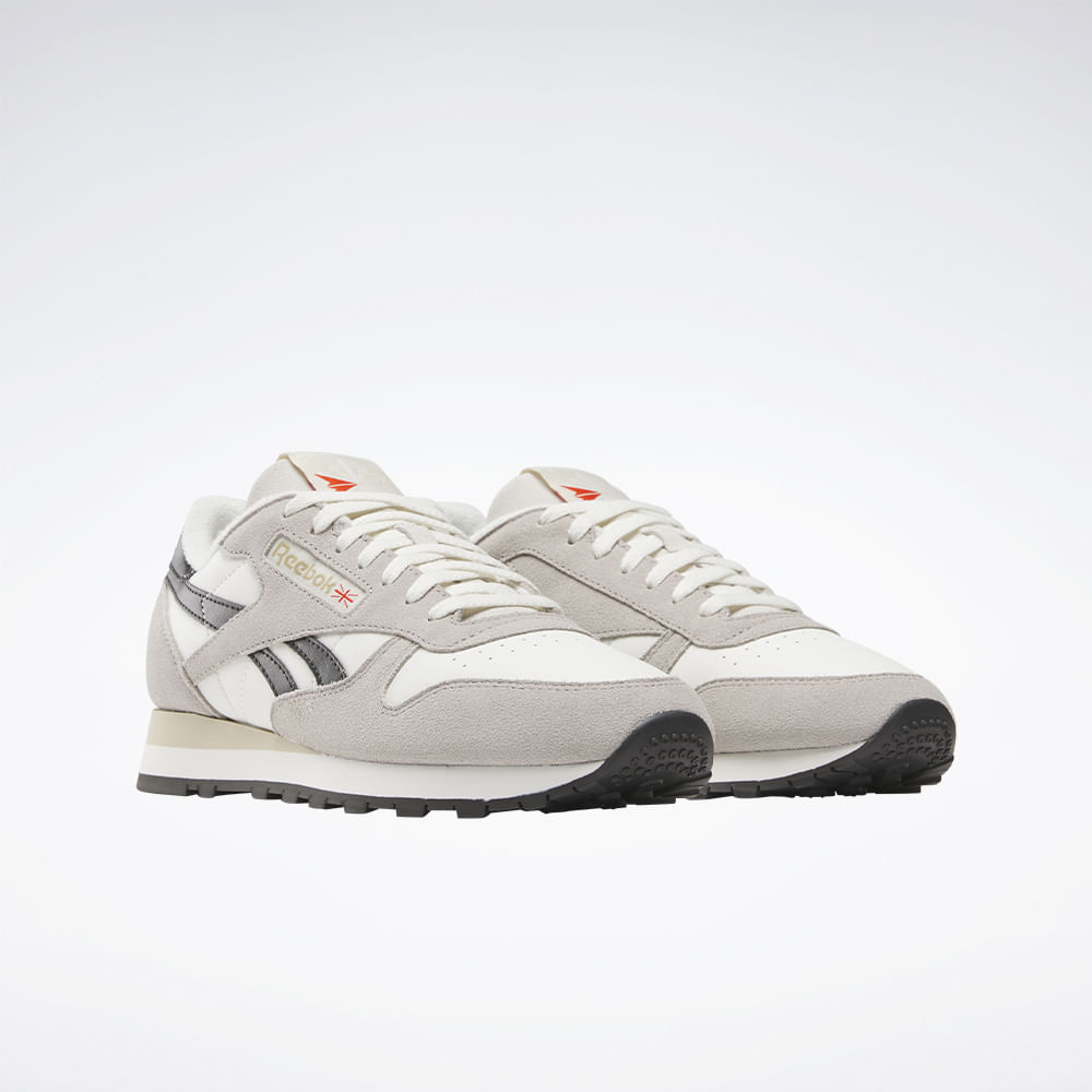 Tênis Reebok Classic Leather Masculino – cinza – foto 2