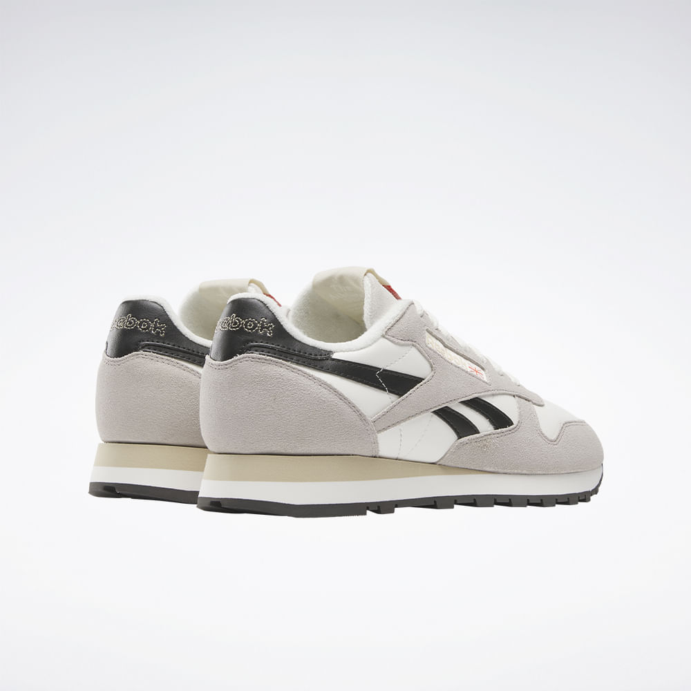 Tênis Reebok Classic Leather Masculino – cinza – foto 3