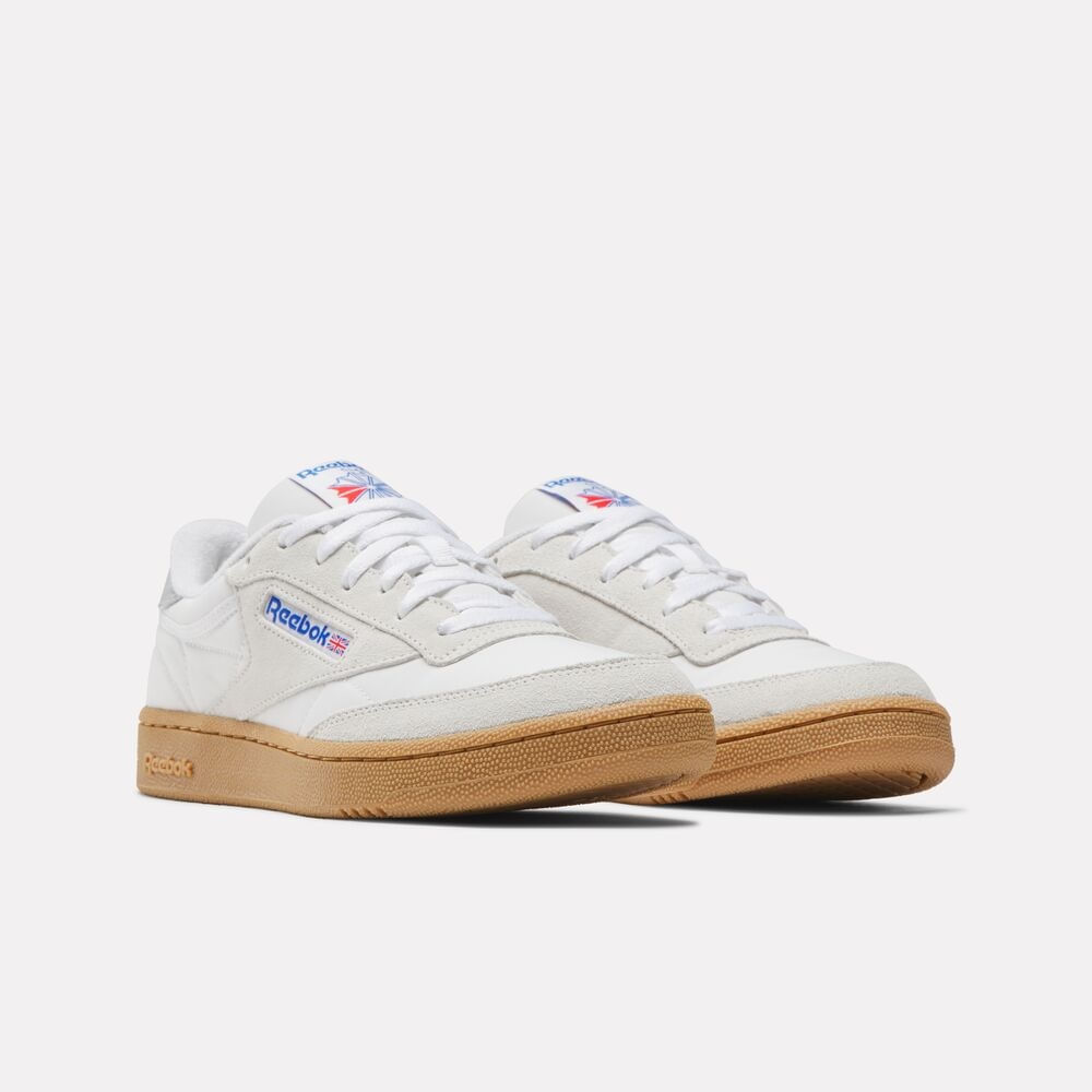 Tênis Reebok Club C 85 Masculino – branco – foto 2