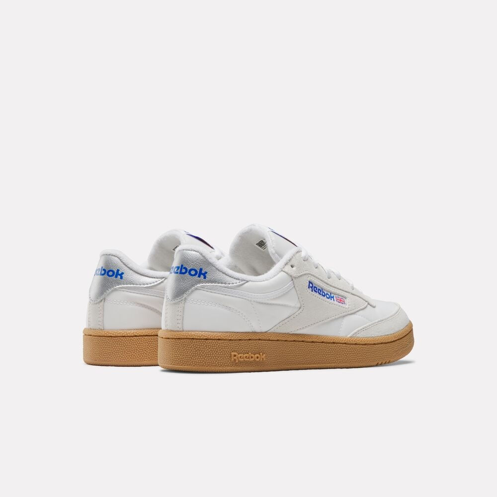 Tênis Reebok Club C 85 Masculino – branco – foto 3