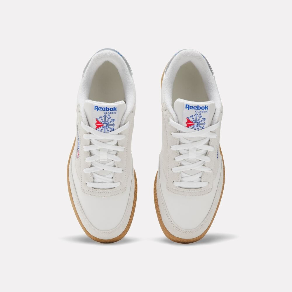 Tênis Reebok Club C 85 Masculino – branco – foto 5