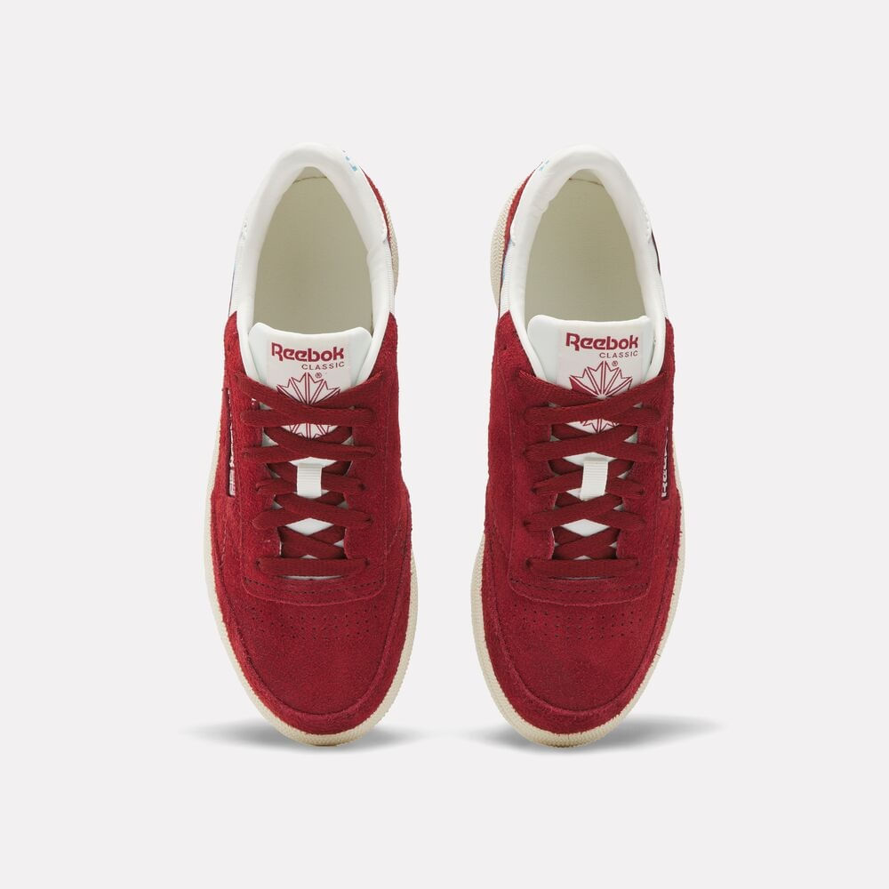 Tênis Reebok Club C 85 Feminino – vermelho – foto 5