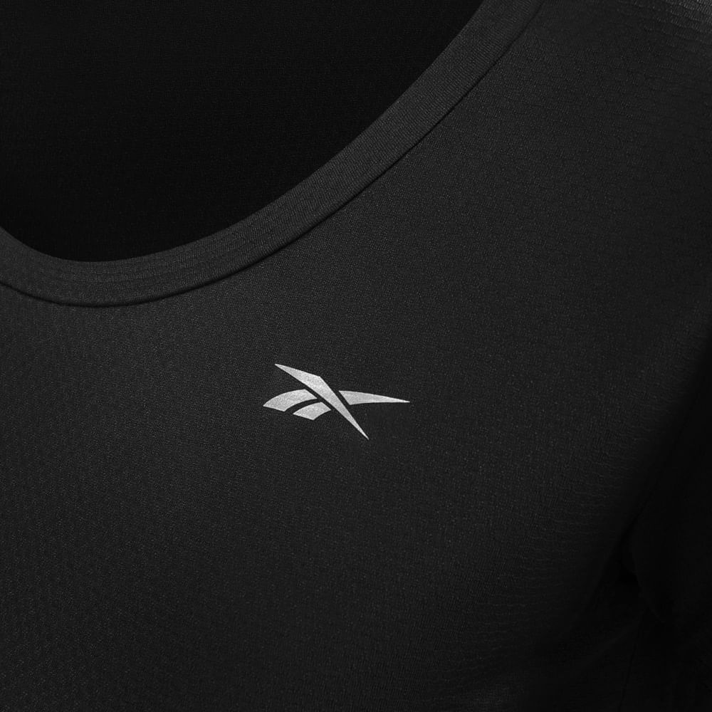 Camiseta Reebok Oportunity RN Feminina – preto – foto 2